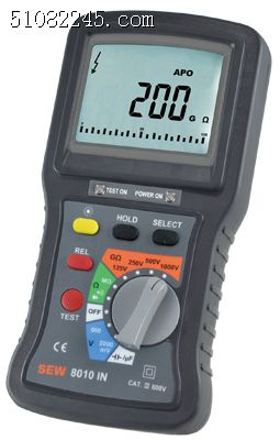 _(ti)SEW 8010 IN(sh)@^y(c)ԇxDigital Insulation Mult-Meter